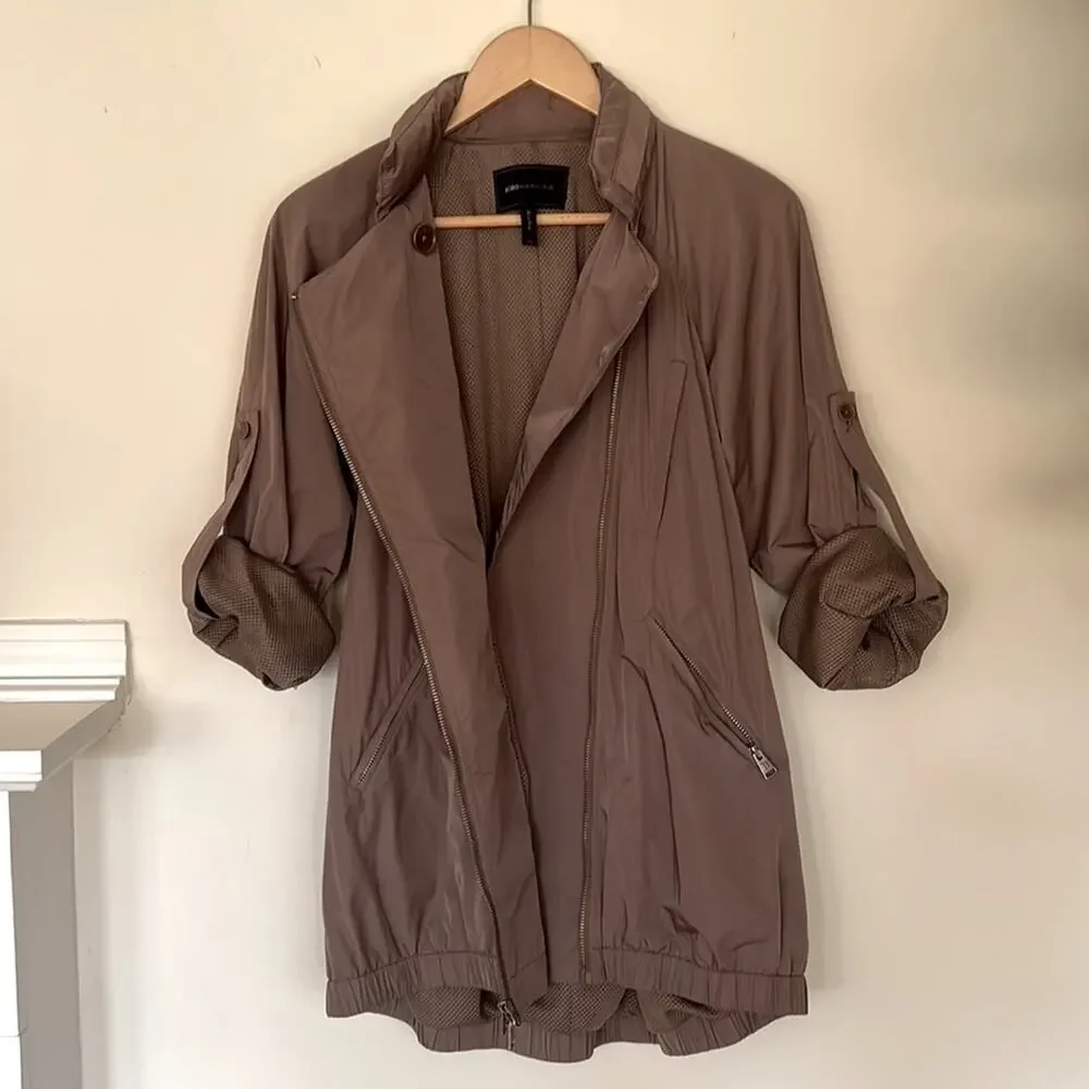BCBG Max Azaria Light Rain Jacket, Women XS - Picture 11 of 13